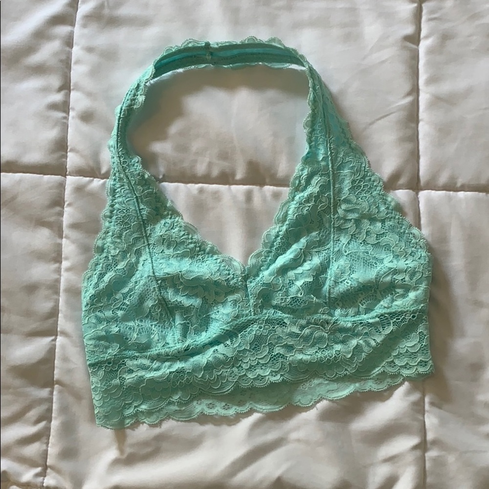 Justice Girls Mint Green/Blue Bralette